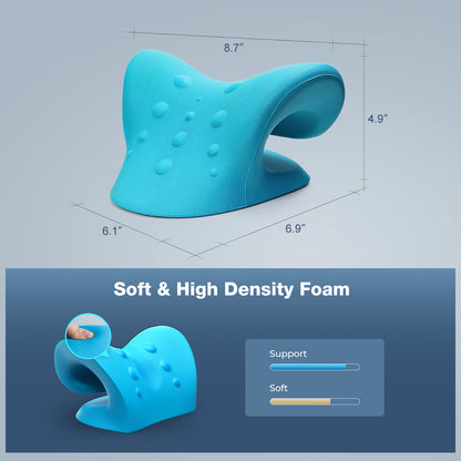 Neck Cloud Cervical Neck Stretcher Pillow Traction Device Pain Relief Massage