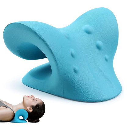 Neck Cloud Cervical Neck Stretcher Pillow Traction Device Pain Relief Massage